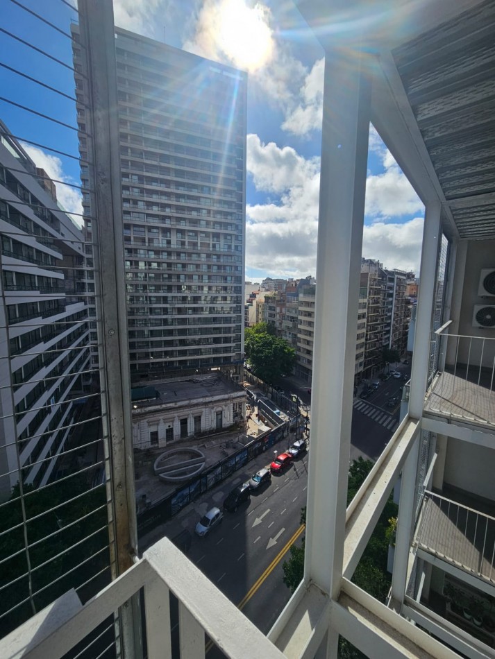 Monoambiente  a estrenar con parrilla propia  en 46 metros ttles