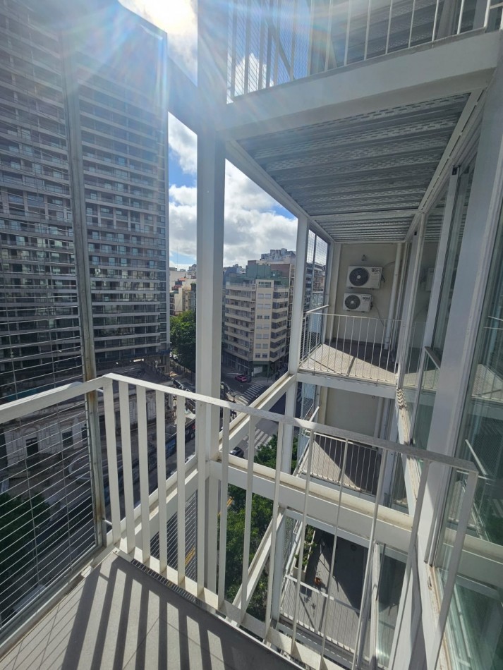 Monoambiente  a estrenar con parrilla propia  en 46 metros ttles