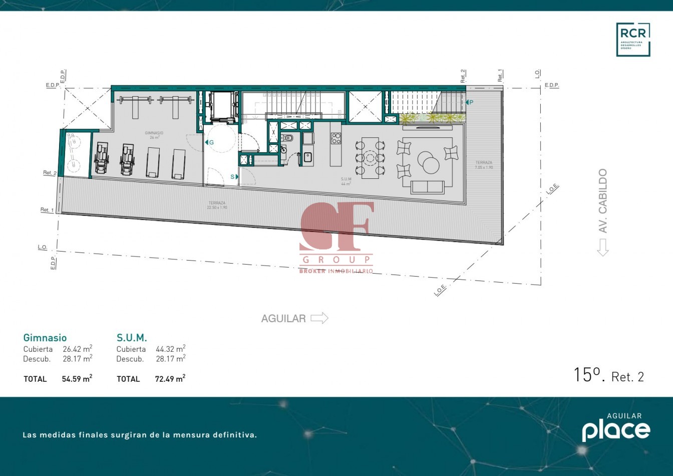 Ideal proyecto en Belgrano de uno y dos ambientes!!!!
