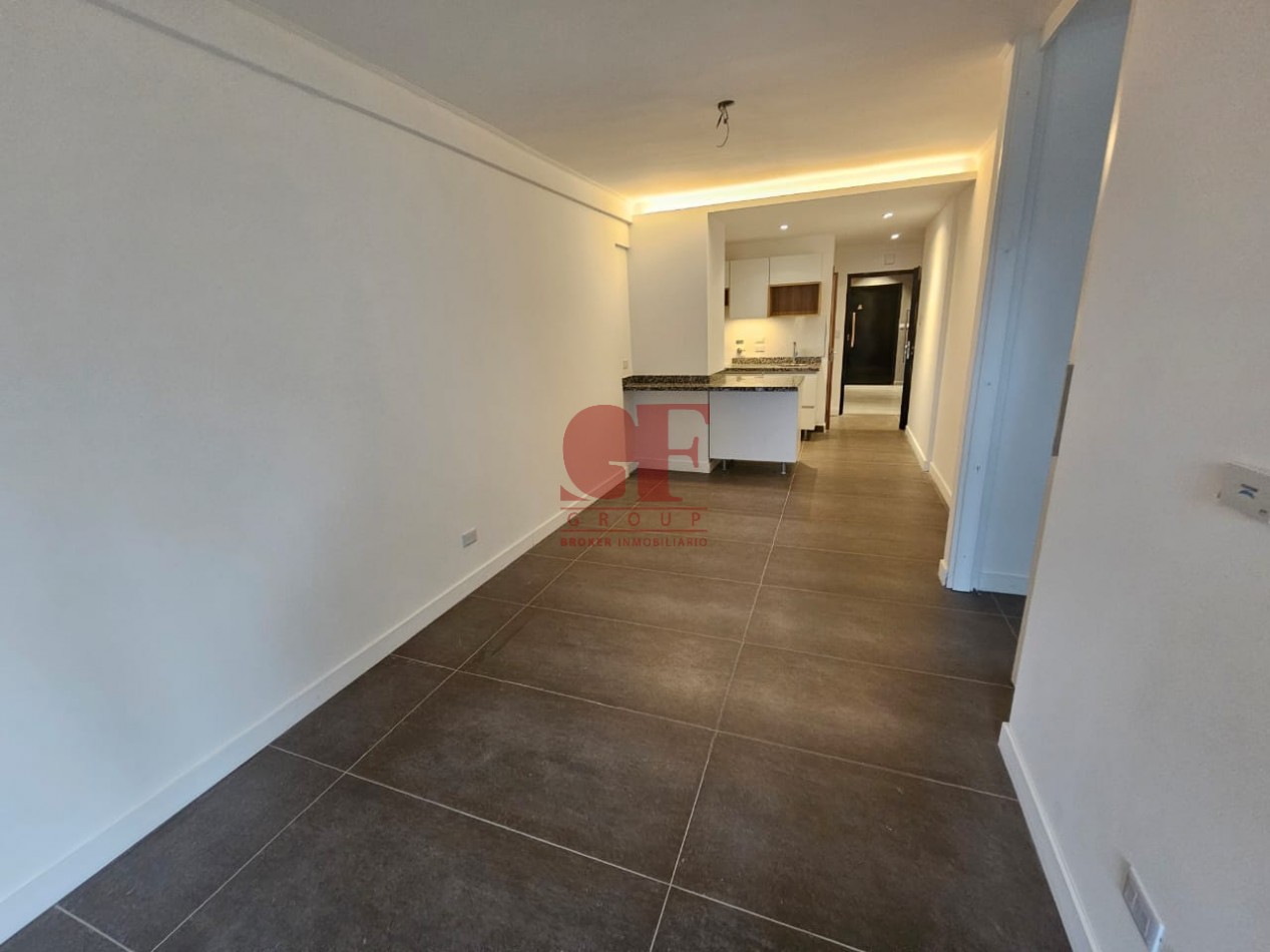 Hermoso 2 ambientes a estrenar con toilette de recepcion y dormitorio en suite con vestidor