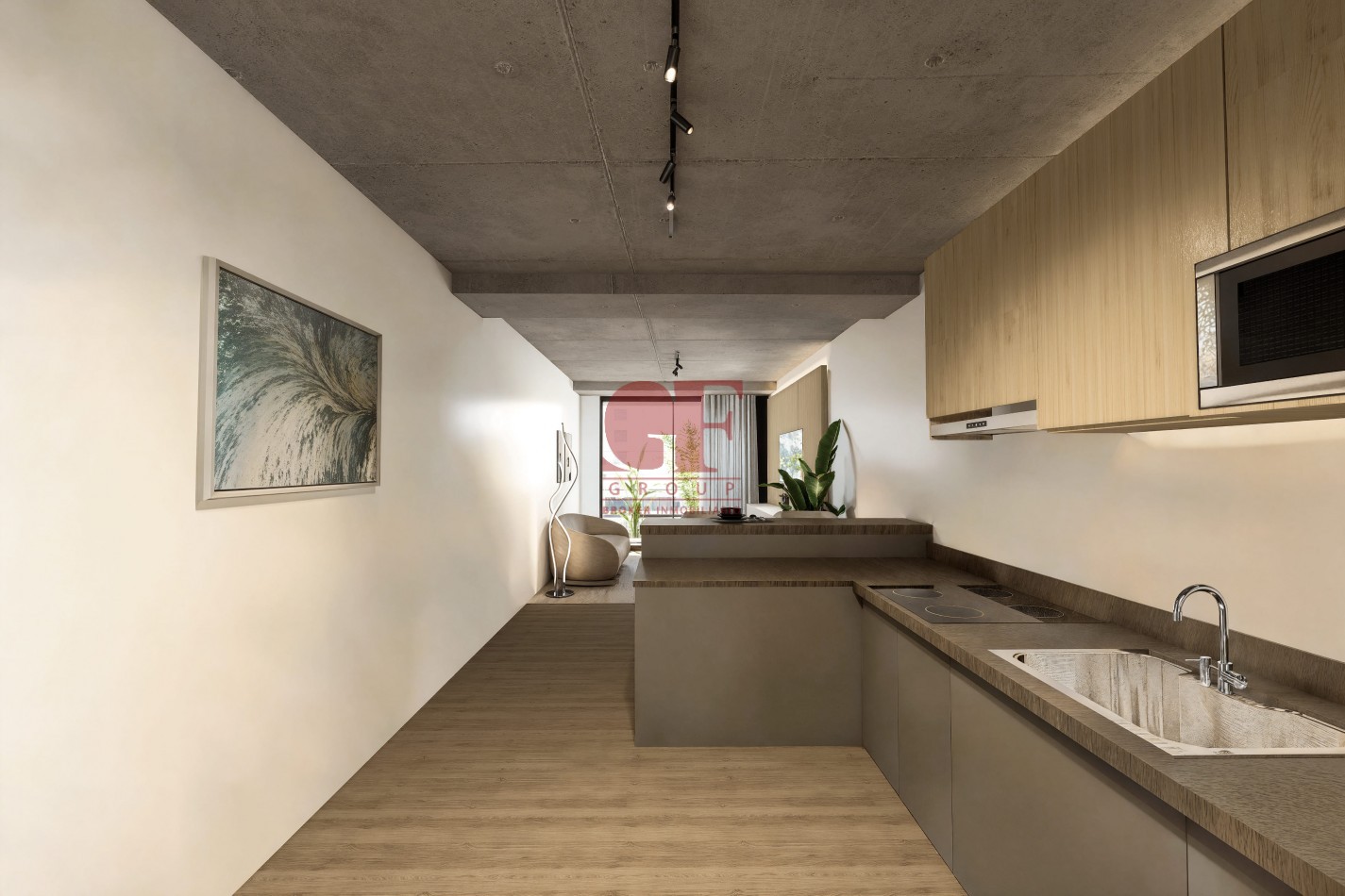 Ideal proyecto / opciones 1/2 y 3 ambientes