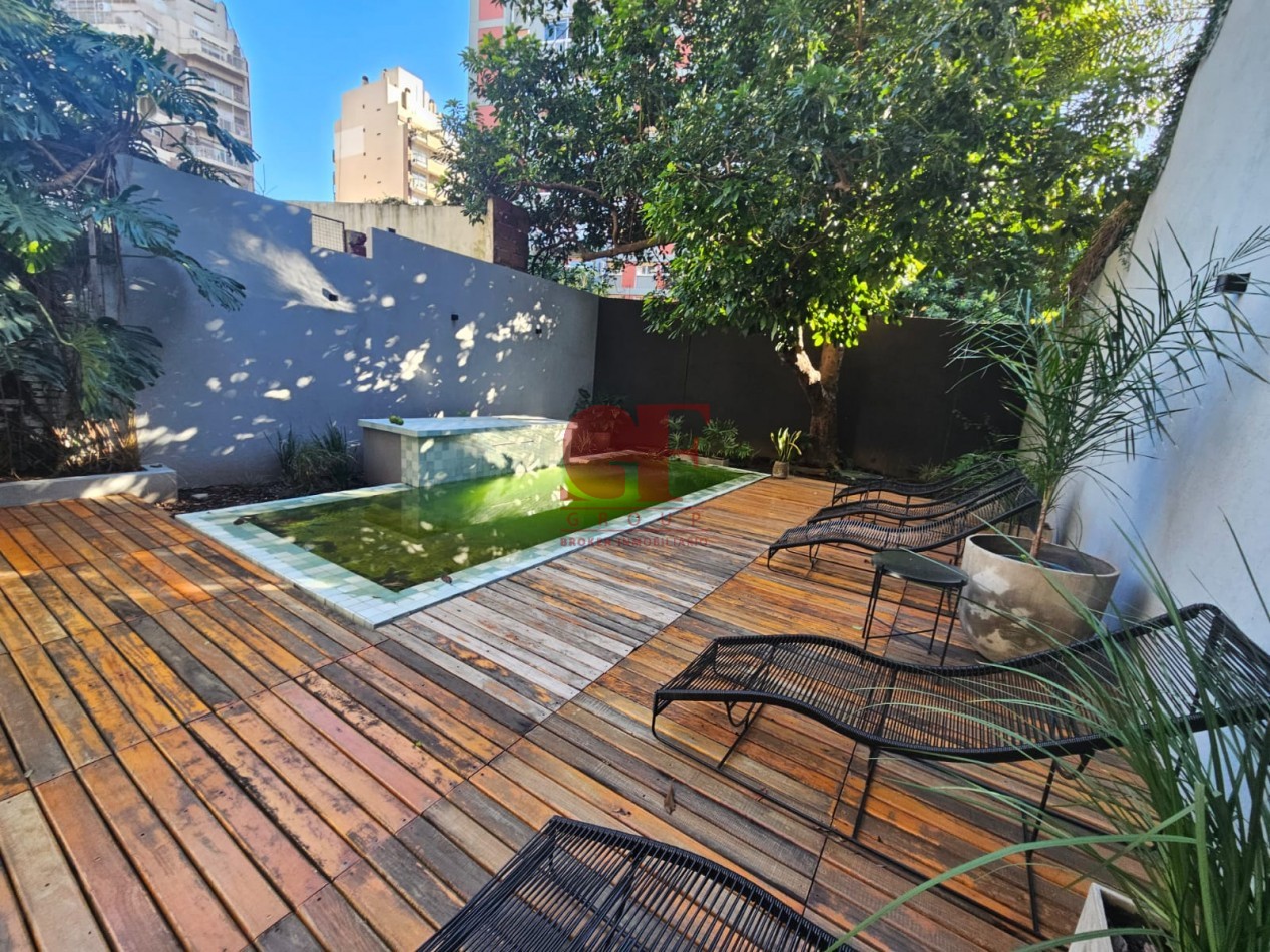 Hermoso 2 ambientes a estrenar con toilette de recepcion y dormitorio en suite con vestidor