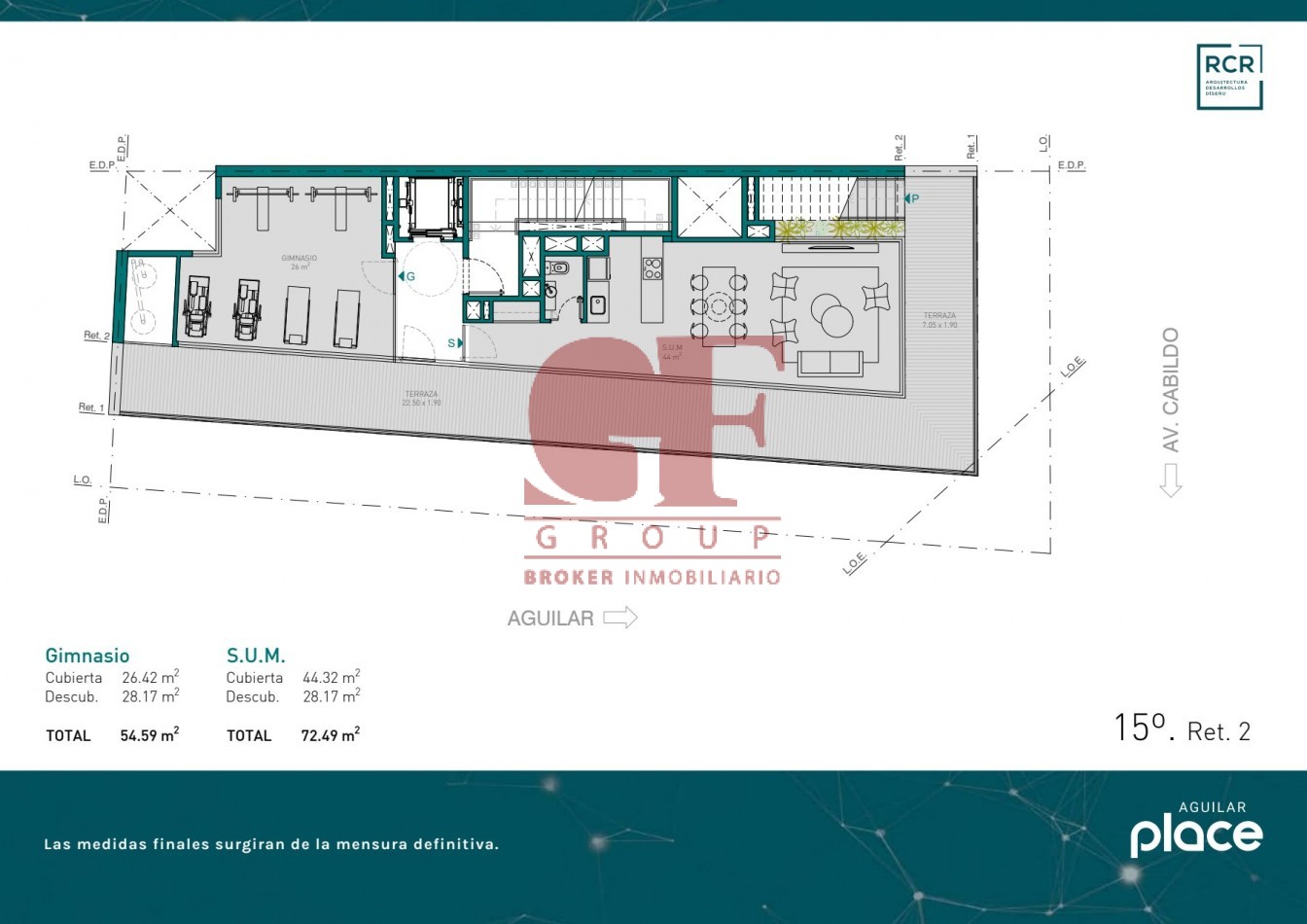 Ideal proyecto en Belgrano de uno y dos ambientes!!!!