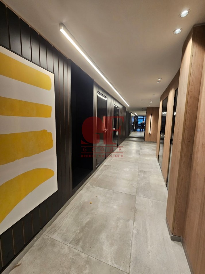 Hermoso 2 ambientes a estrenar con toilette de recepcion y dormitorio en suite con vestidor