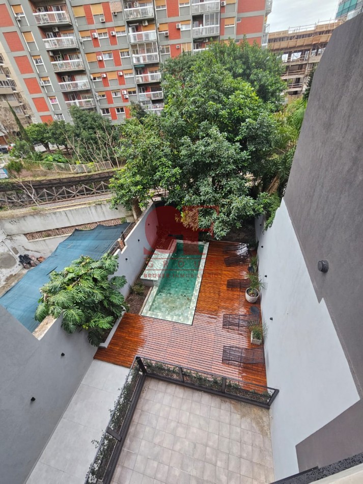 Hermoso 2 ambientes a estrenar con toilette de recepcion y dormitorio en suite con vestidor