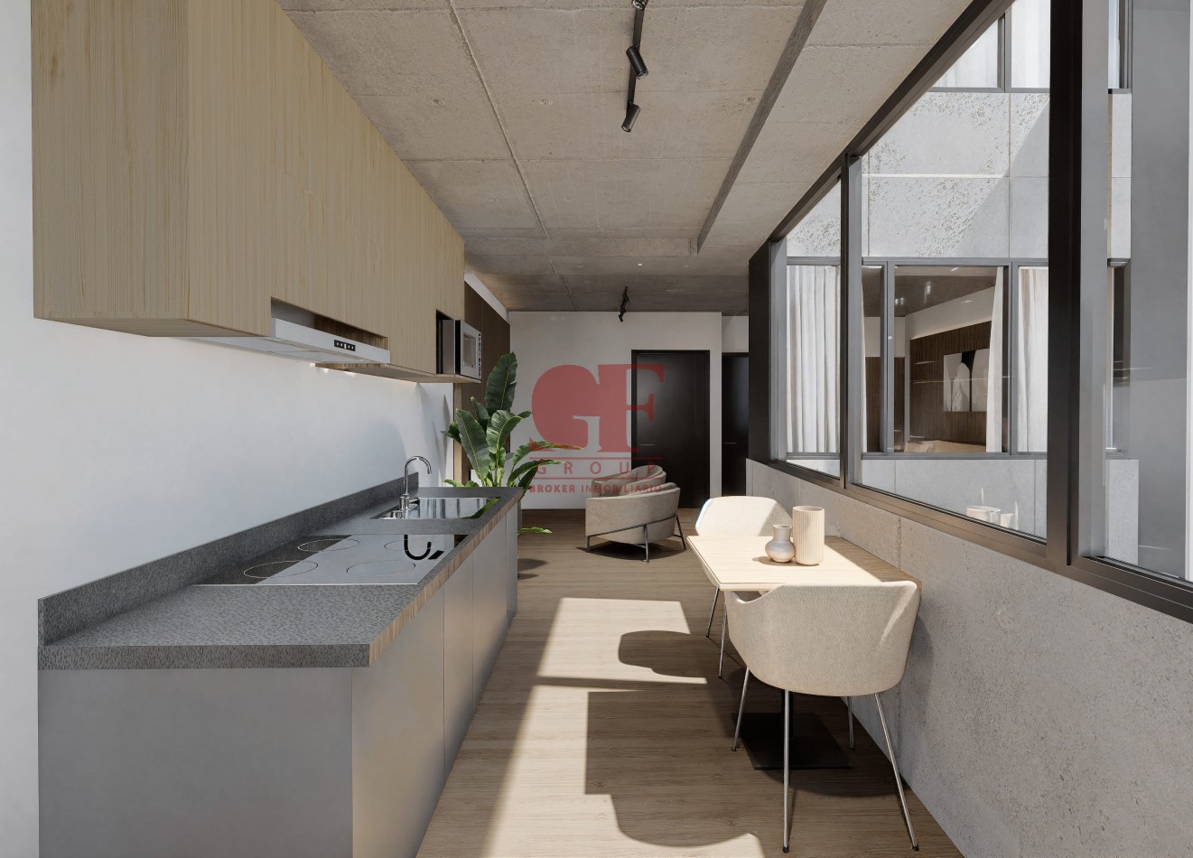 Ideal proyecto / opciones 1/2 y 3 ambientes