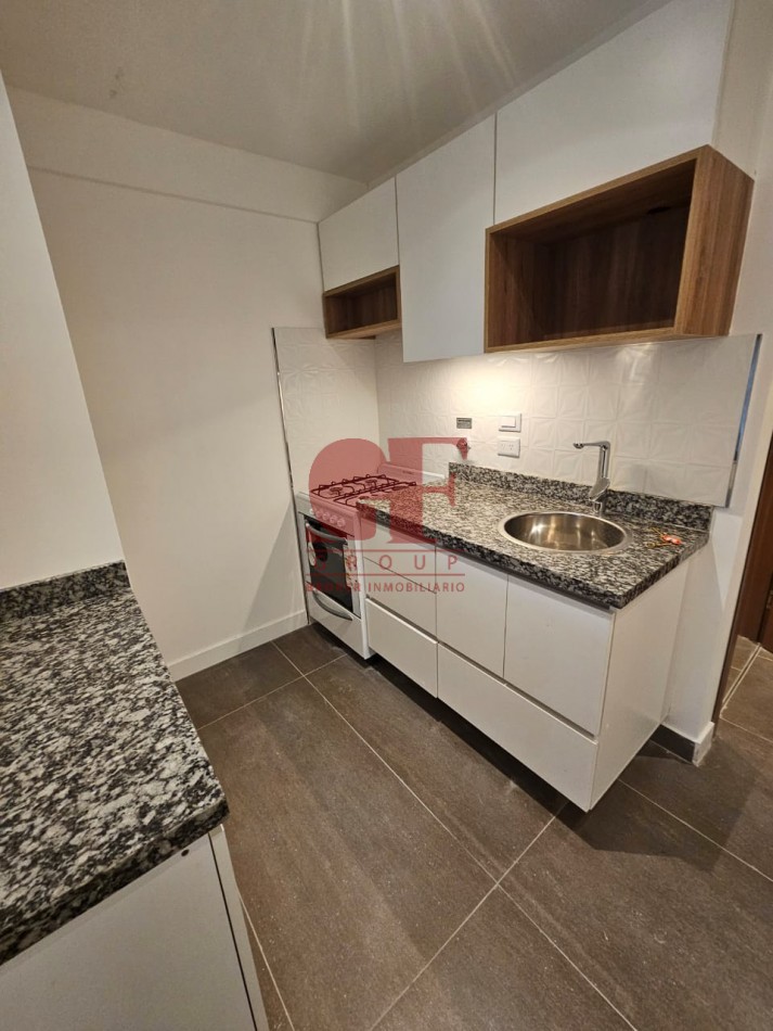 Hermoso 2 ambientes a estrenar con toilette de recepcion y dormitorio en suite con vestidor