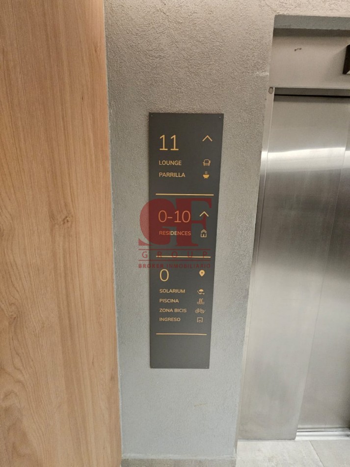 Hermoso 2 ambientes a estrenar con toilette de recepcion y dormitorio en suite con vestidor