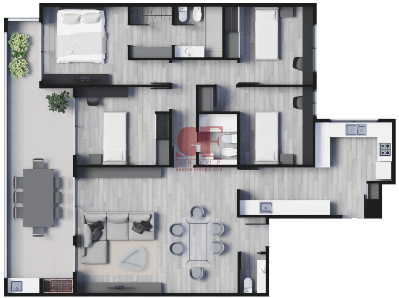 Emprendimiento EXCLUSIVO!  5  ambientes con jardin, terraza propia Villa Urquiza - FULL AMENITIES