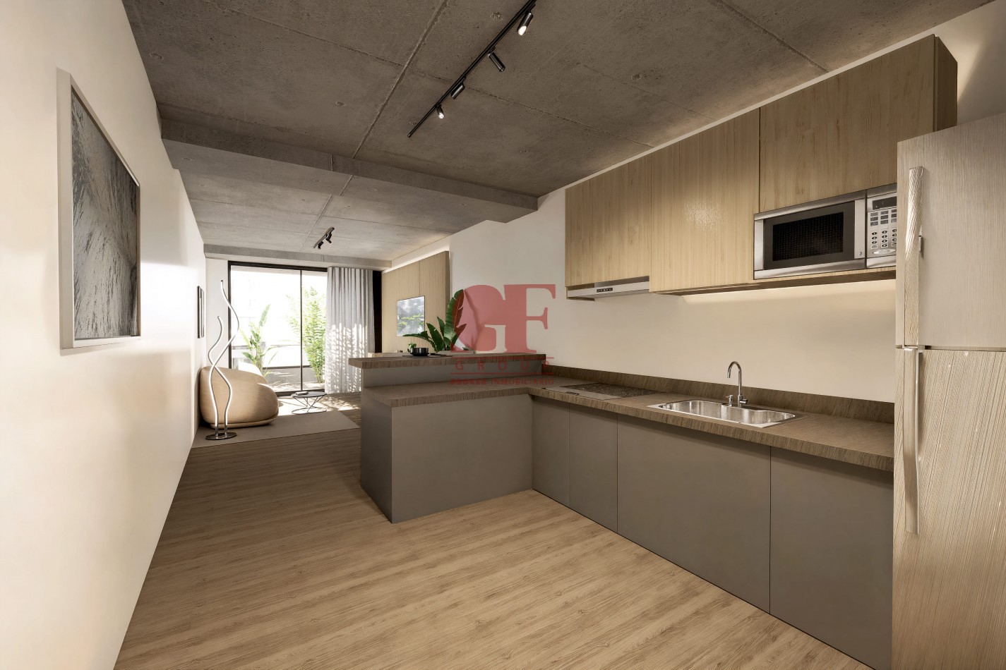 Ideal proyecto / opciones 1/2 y 3 ambientes