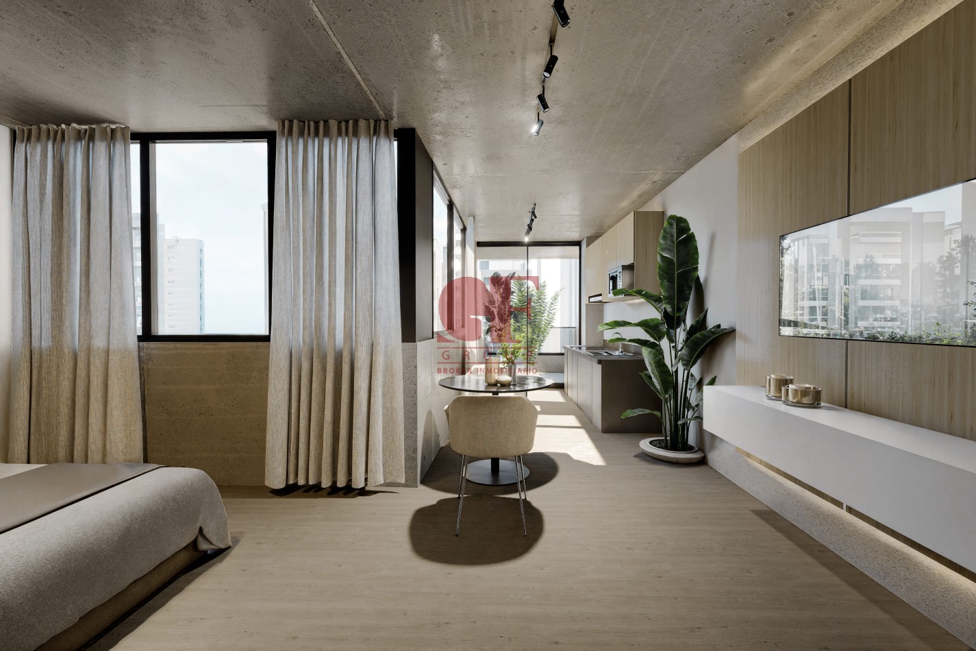 Ideal proyecto / opciones 1/2 y 3 ambientes