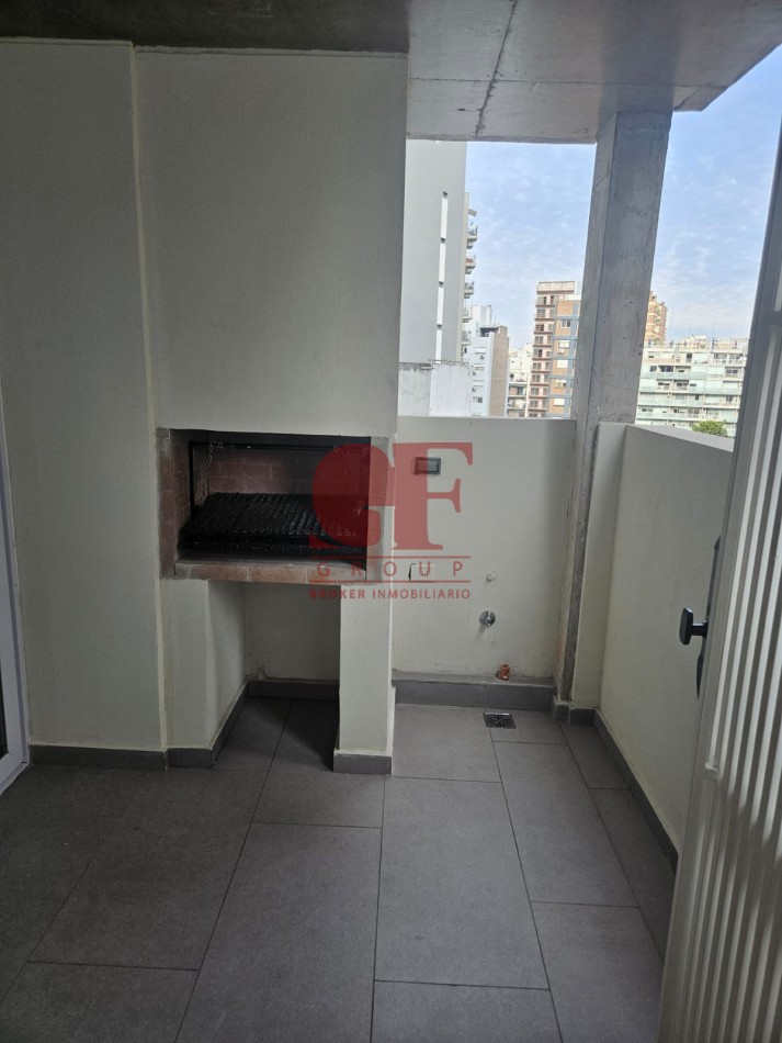 Hermoso 2 ambientes a estrenar con toilette de recepcion y dormitorio en suite . 60 metros totales