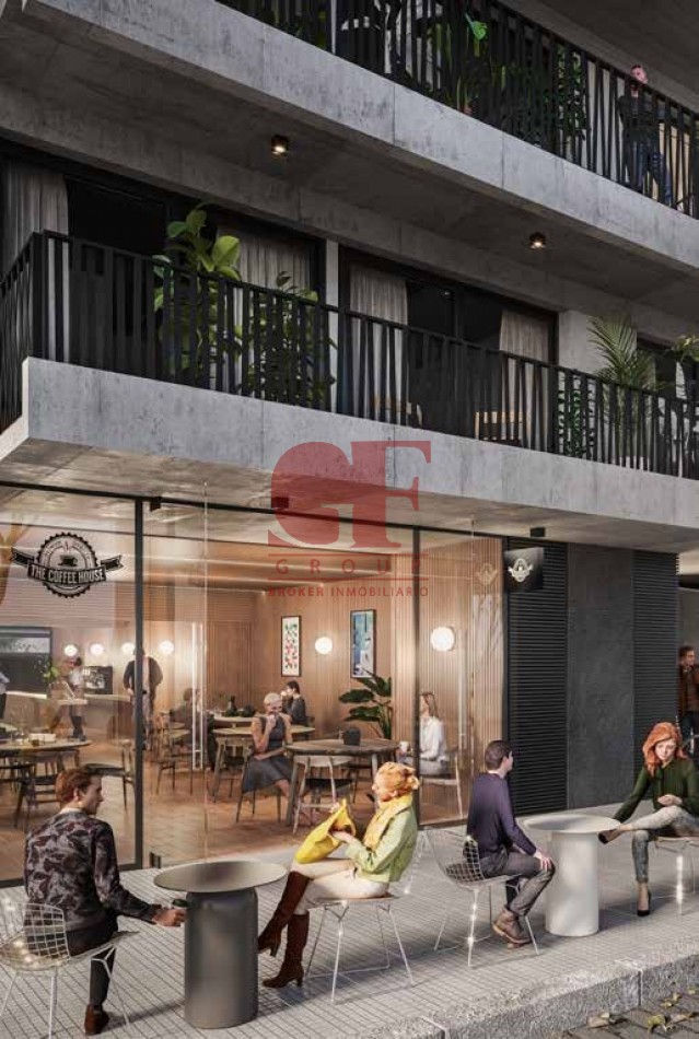 En el lado verde de Belgrano.  Proyecto joven en un barrio consolidado.