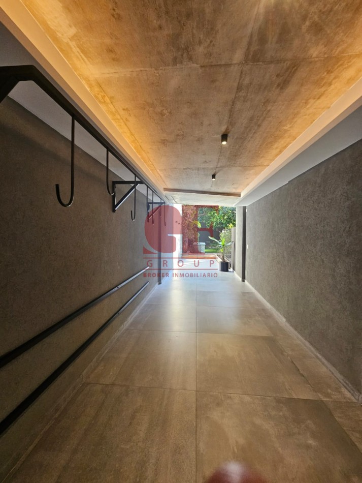 Hermoso 2 ambientes a estrenar con toilette de recepcion y dormitorio en suite con vestidor