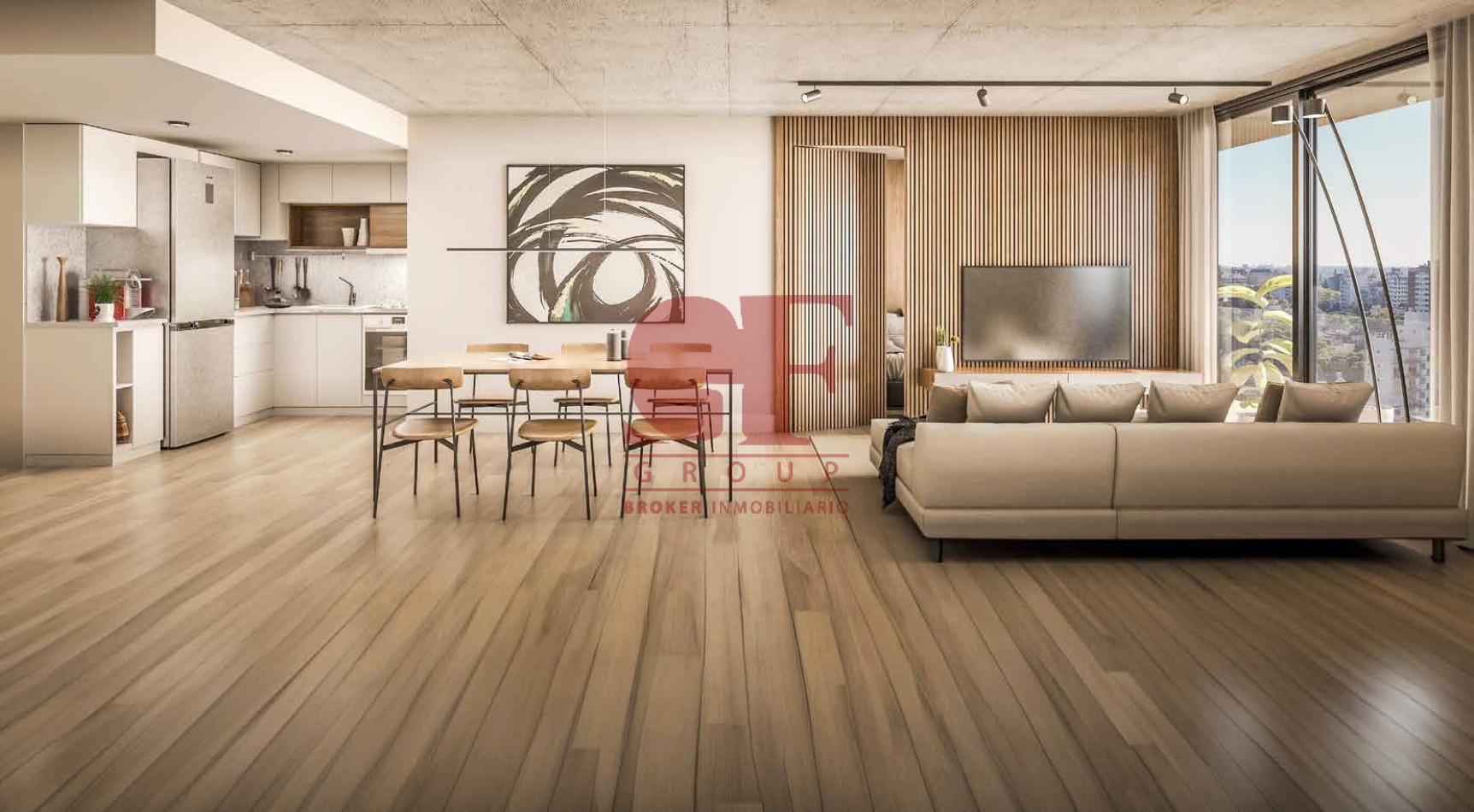 Proyecto en desarrollo , unidades de 2 y 4 ambientes